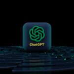 a computer keyboard with a green logo on it